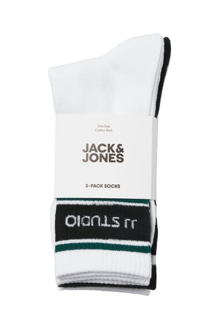 3 paires de chaussettes - Blanc et noir