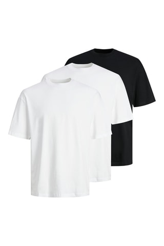 3 t-shirts - Blanc et noir