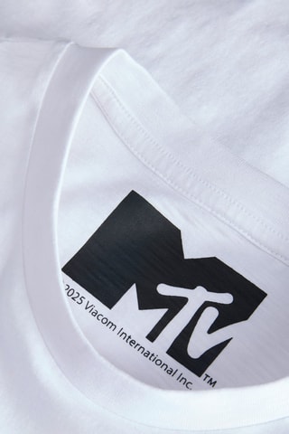 T-shirt MTV - Blanc