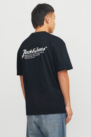 T-shirt relaxed - Bleu nuit