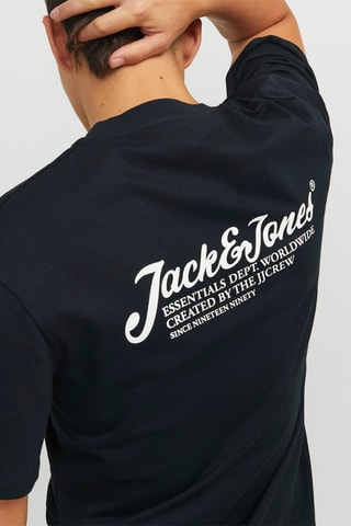 T-shirt relaxed - Bleu nuit