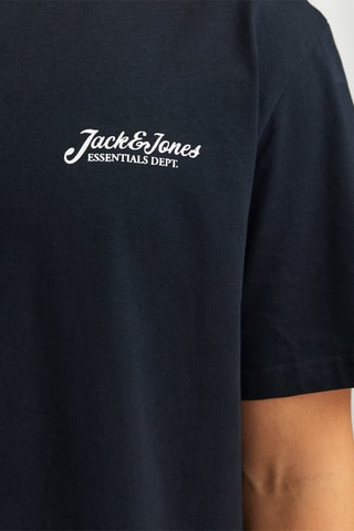 T-shirt relaxed - Bleu nuit