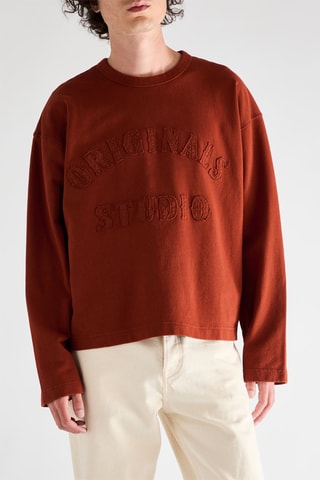 Sweat oversize - Marron