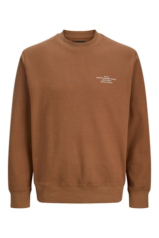 Sweat en coton biologique - Marron