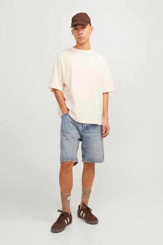 Short en jean - Bleu