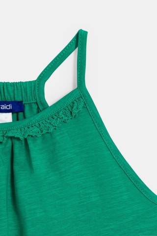Camisola de alças - Verde