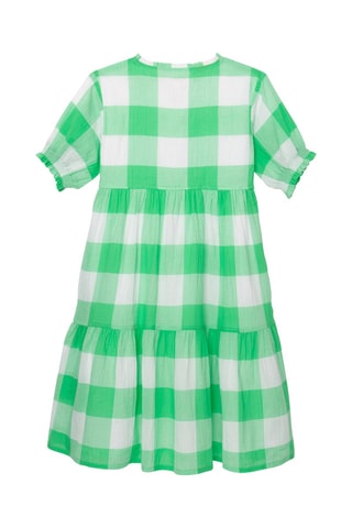 Vestido - Verde-claro e branco - Catimini