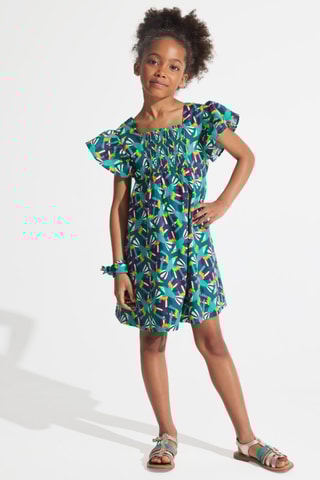 Vestido - Verde-escuro