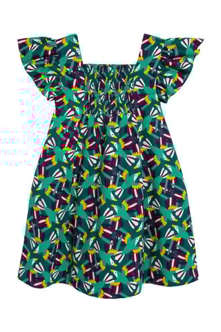 Vestido - Verde-escuro