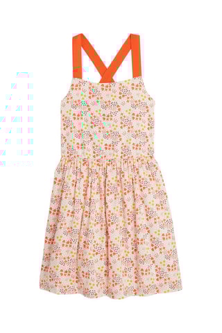 Vestido Laranja e branco - Okaïdi