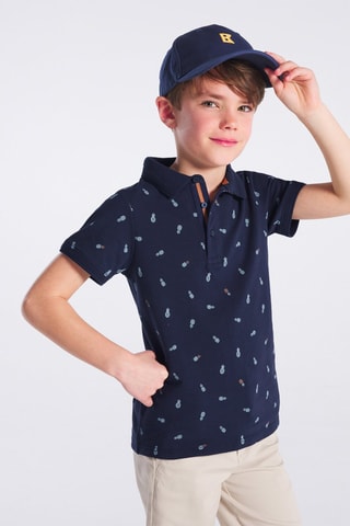 Polo - Bleu marine - Obaïdi