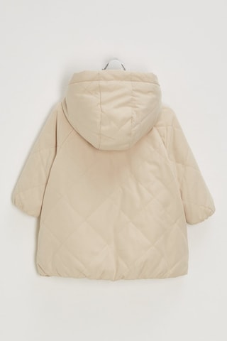 Doudoune à capuche - Beige