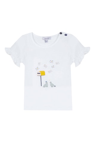 T-shirt - Blanc - Absorba
