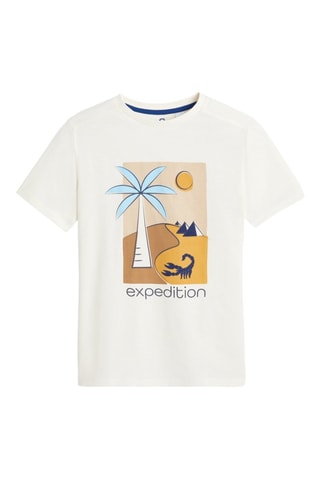 T-shirt - Blanc - Okaïdi