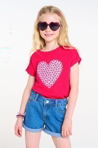 T-shirt - Fuchsia - Okaïdi