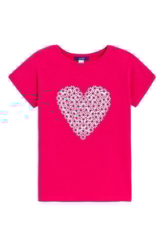T-shirt - Fuchsia - Okaïdi