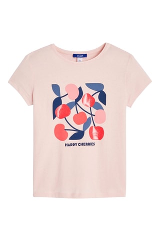 T-shirt - Rosa-maquilhagem