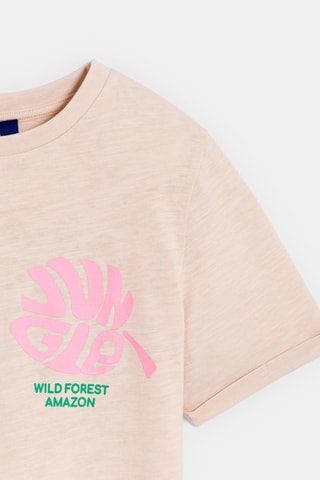 T-shirt - Rose poudré - Okaïdi