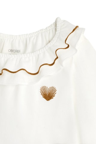 Blouse - Blanc - Obaïbi