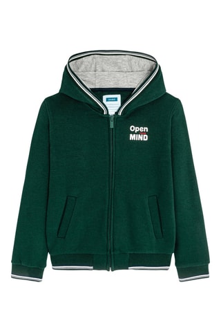 Sweat à capuche - Vert - Okaïdi