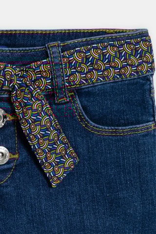 Short en jean - Bleu marine - Okaïdi