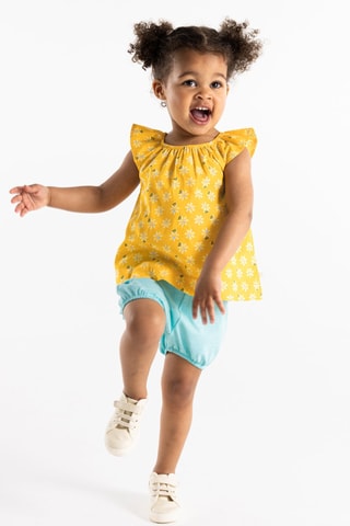 Blouse et bloomer Jaune - Obaïbi
