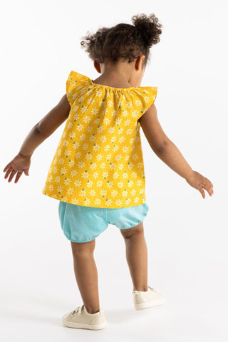 Blouse et bloomer Jaune - Obaïbi