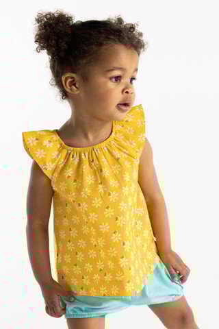 Blouse et bloomer Jaune - Obaïbi