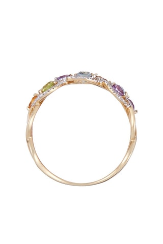 Anel Color pop - Ouro amarelo, pedras preciosas e diamantes