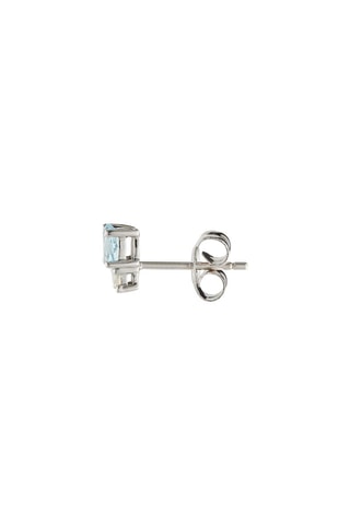 Brincos Azur Ouro branco, diamantes e topázios