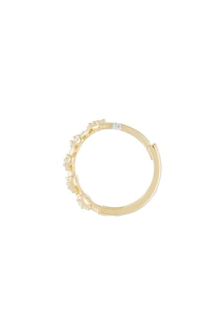 Créoles Couronne Tressée - Or jaune