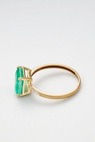 Bague Arlene -  Or jaune et quartz