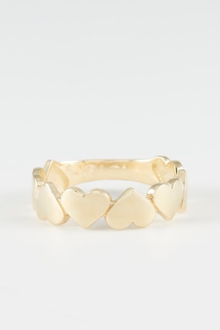 Bague Petit coeur - 
Or jaune