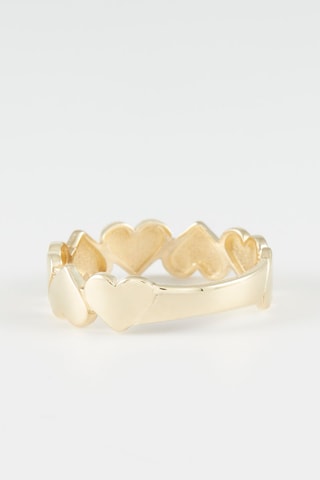 Bague Petit coeur - 
Or jaune