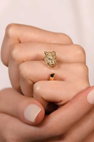 Bague Golden Panther - Or jaune