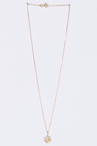 Pendentif Astro Lisse Lion - Or jaune