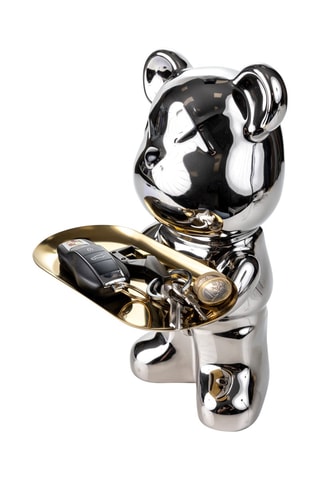 Porte-bijoux en céramique - Argenté et doré - Somm
