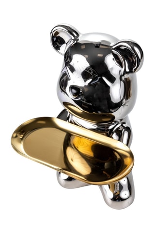 Porte-bijoux en céramique - Argenté et doré - Somm