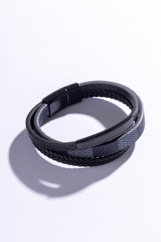 Bracelet - Noir et bleu marine - Marc Malone
