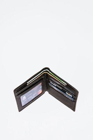 Porte-cartes en cuir - Marron foncé