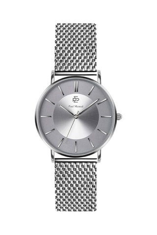 Montre à quartz en acier - Argenté
