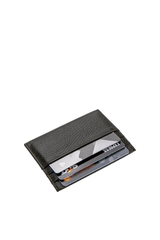Porte-cartes en cuir - Marron