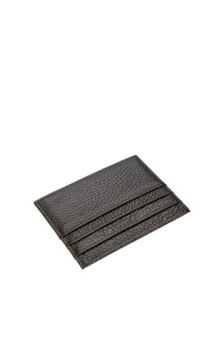 Porte-cartes en cuir - Marron