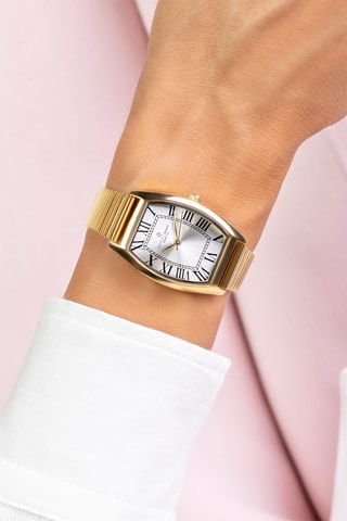 Montre à quartz en acier - Doré et argenté - Frederic Graff