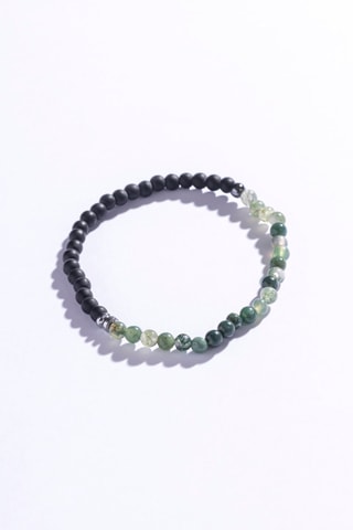 Bracelet - Agates mousse - Marc Malone