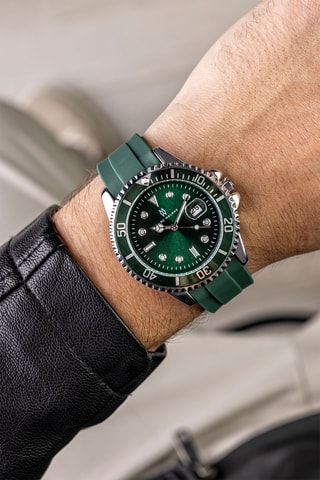 Montre à quartz en silicone - Marc Malone