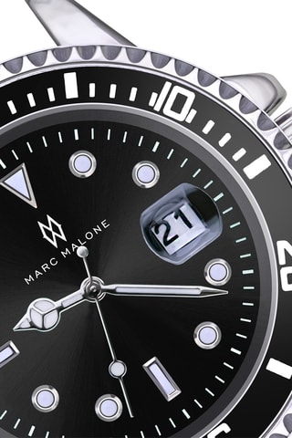 Montre à quartz en silicone - Marc Malone