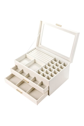 Boîte à bijoux Milan - Blanc - Walter Bach