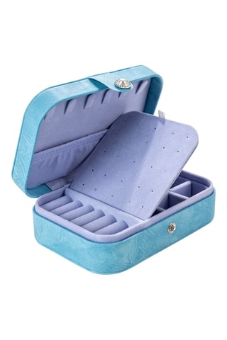 Boîte à bijoux en cuir - 16 x 11 x 5 cm - Somm