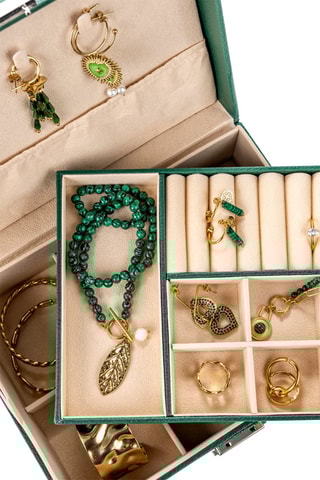 Boîte à bijoux Vienna - Vert foncé - Walter Bach